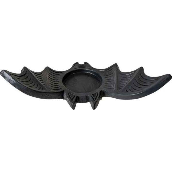 Black Bat Tealight Candleholder