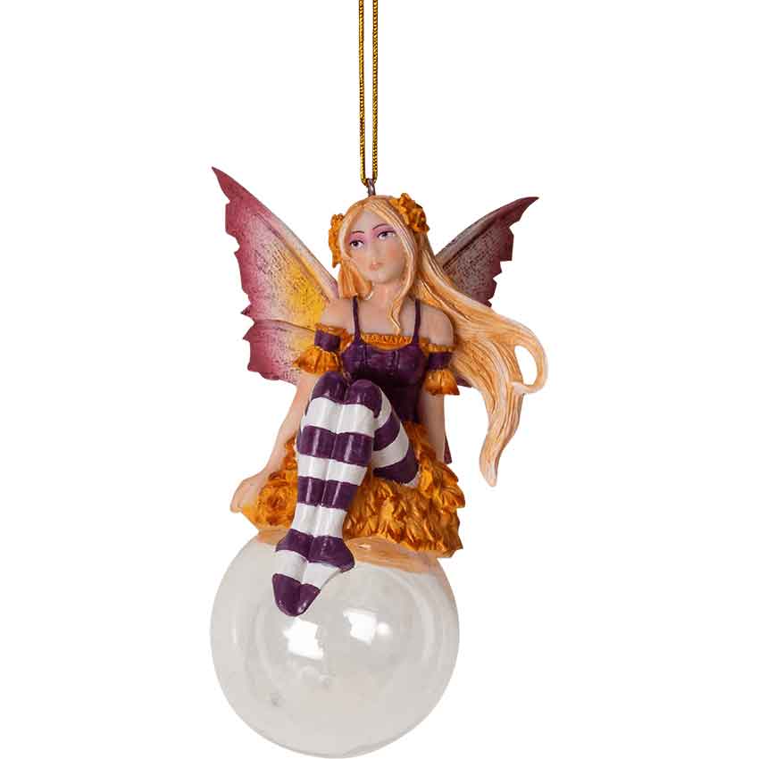 Cassia Bubble Rider Fairy Ornament