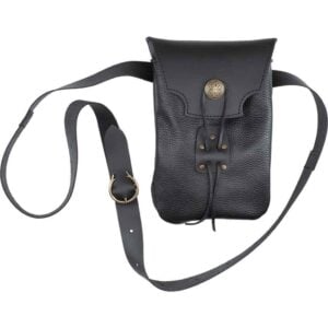 Guerrero Leather Pouch with Shoulder Strap