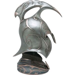 The Hobbit Rivendell Guard Helm with Stand