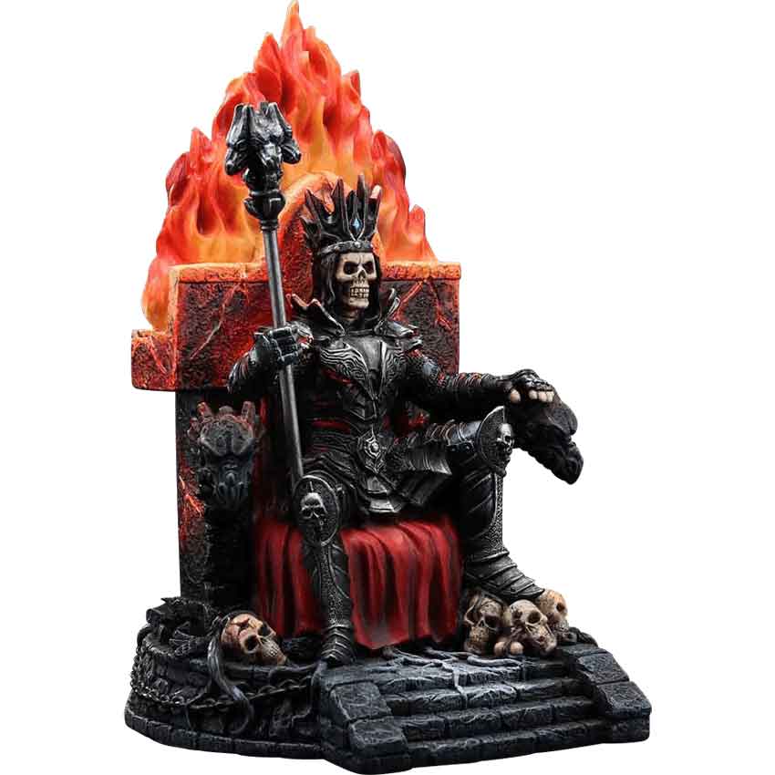 Infernal Skeleton King Statue