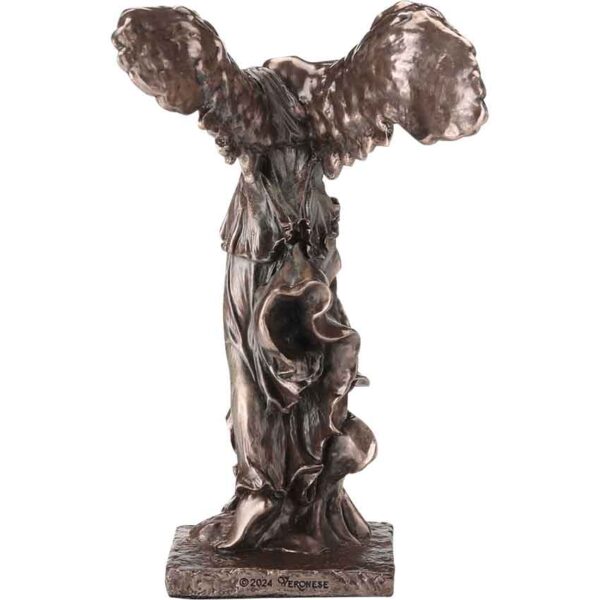 Bronze Winged Nike of Samothrace Statue