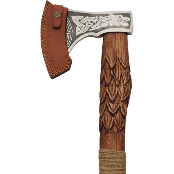 Dragon Scale Viking Axe