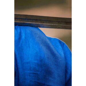Halvar Linen Viking Tunic - Blue