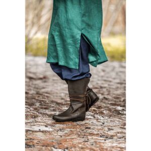 Halvar Linen Viking Tunic - Green