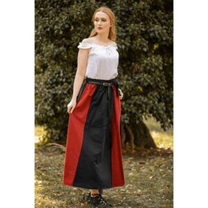 Adele Sleeveless Medieval Summer Blouse - White