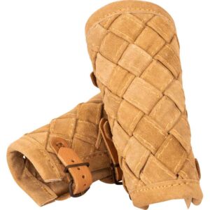 Sigurd Suede Bracers