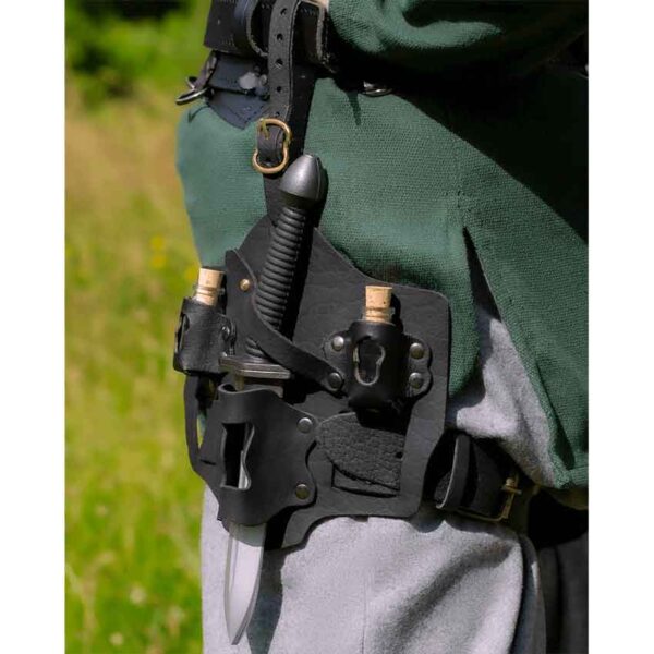 Trinity Thigh Holster for Throwing Daggers