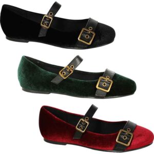 Velvet Witch Shoes
