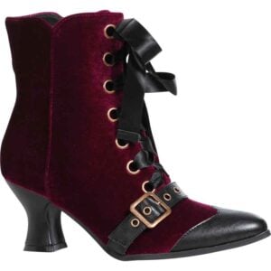Charmed Velvet Witch Booties