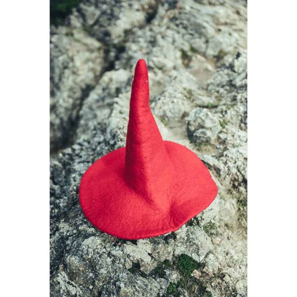 Dolores Kids Witch Hat - Red