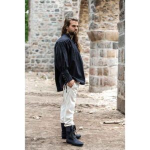 Claude Men's Pirate Shirt - Black