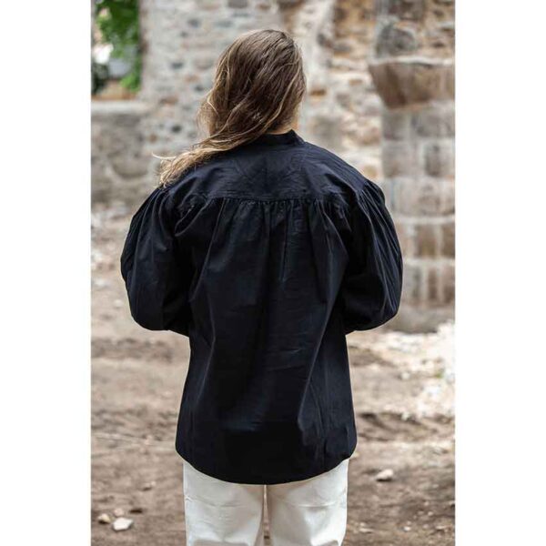Claude Men's Pirate Shirt - Black