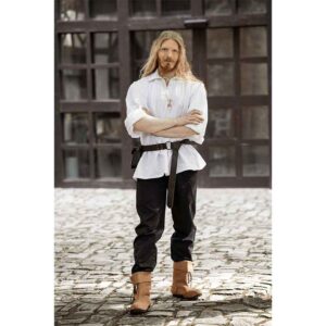 Artur Men's Pirate Shirt - White
