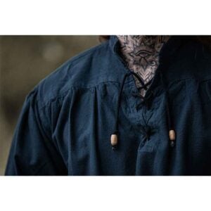 Georg Mens Medieval Shirt - Blue