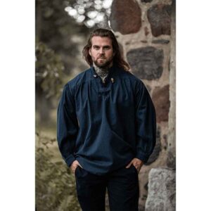 Georg Mens Medieval Shirt - Blue