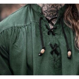 Georg Mens Medieval Shirt - Green