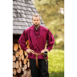 Georg Mens Medieval Shirt - Red
