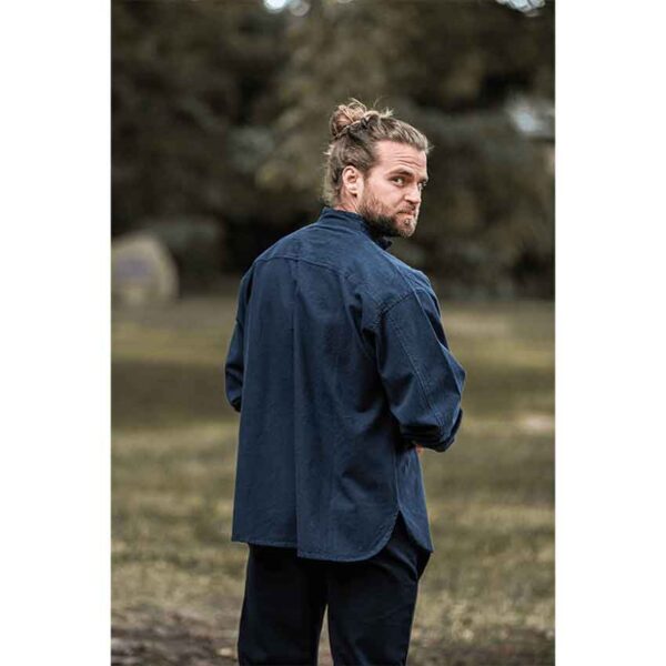 Ansbert Medieval Shirt - Blue
