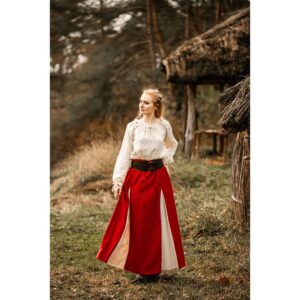 Edith Medieval Blouse – Natural