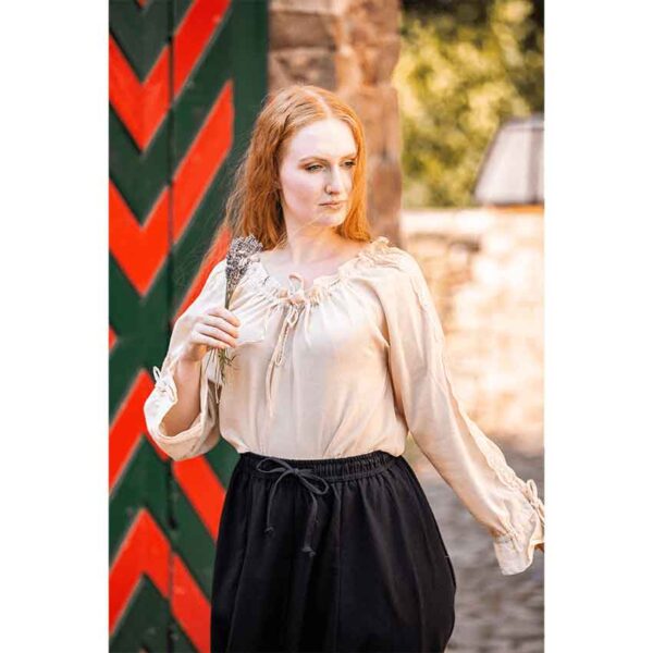 Bettina Medieval Shirt - Hemp - Image 4