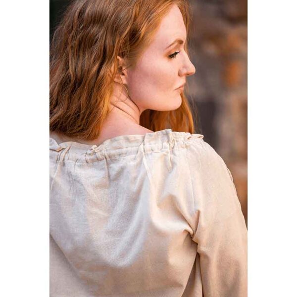 Bettina Medieval Shirt - Hemp - Image 6
