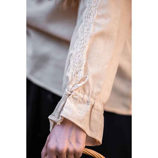 Bettina Medieval Shirt - Hemp - Image 8