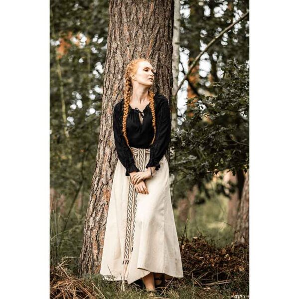 Bettina Medieval Shirt - Black