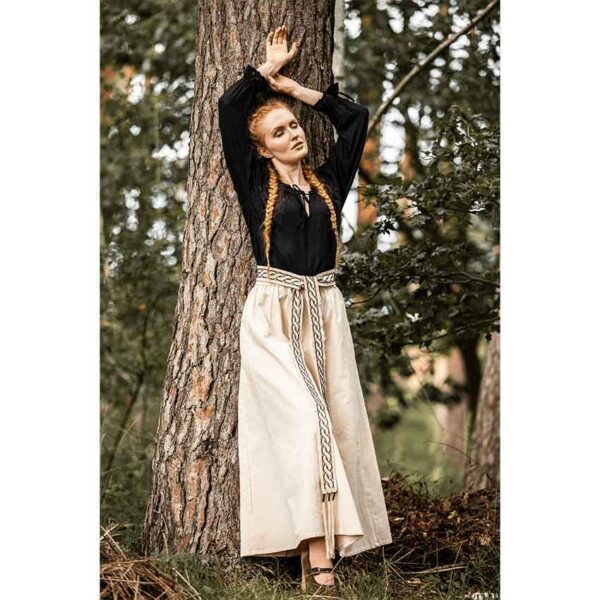 Bettina Medieval Shirt - Black