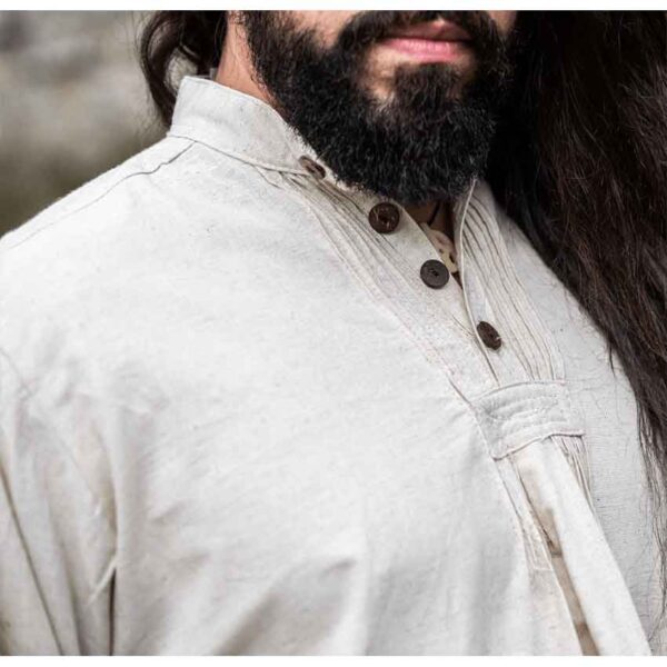 Oswald Medieval Shirt - Natural