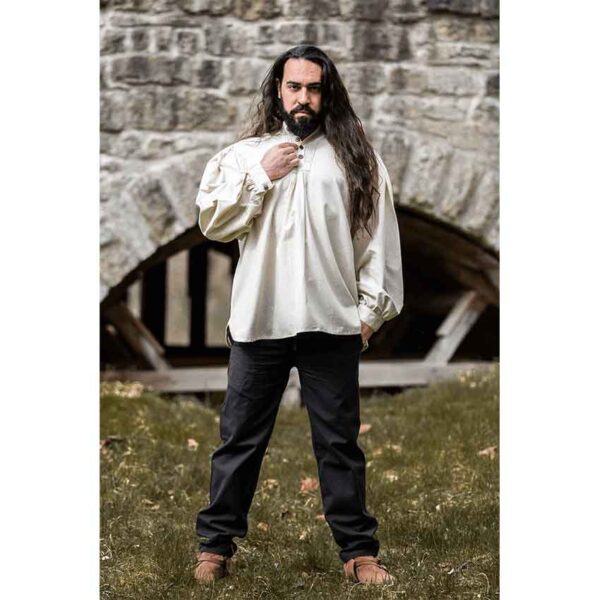 Oswald Medieval Shirt - Natural