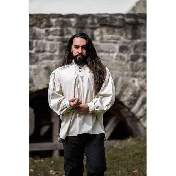 Oswald Medieval Shirt - Natural