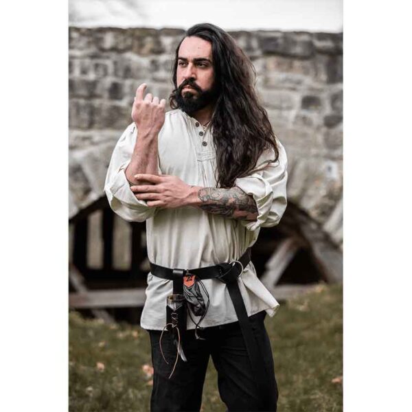 Oswald Medieval Shirt - Natural