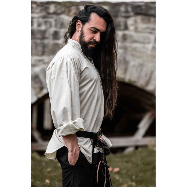 Oswald Medieval Shirt - Natural