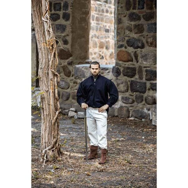 Oswald Medieval Shirt - Black