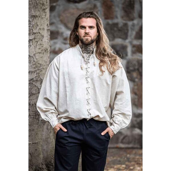 Dagwin Medieval Shirt - Natural