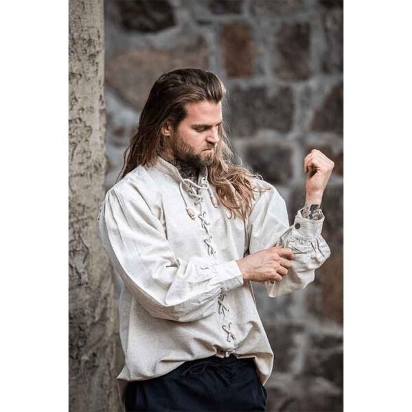Dagwin Medieval Shirt - Natural