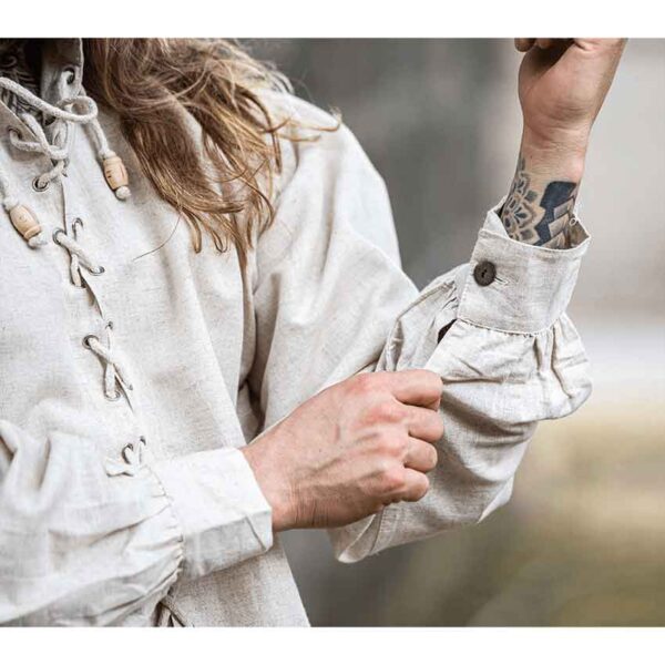 Dagwin Medieval Shirt - Natural
