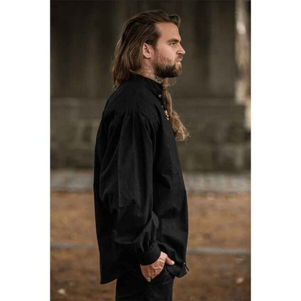 Dagwin Medieval Shirt - Black
