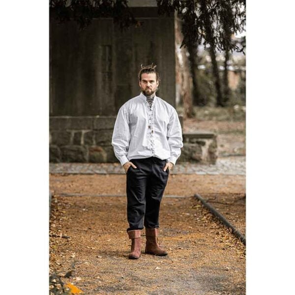 Dagwin Medieval Shirt - White