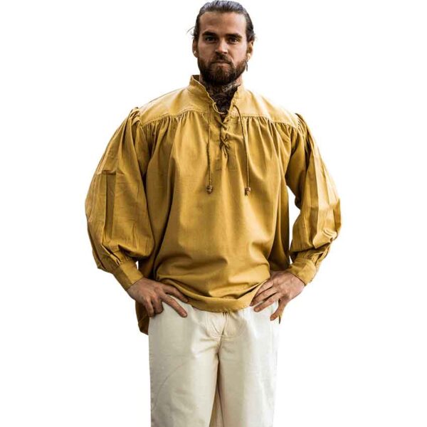 Yven Medieval Shirt - Brown