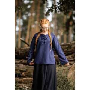 Tilda Medieval Blouse - Blue