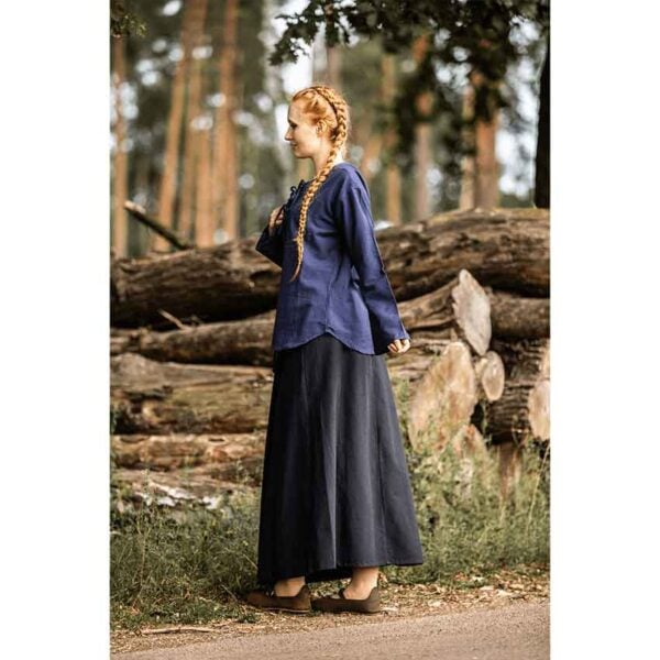 Tilda Medieval Blouse - Blue