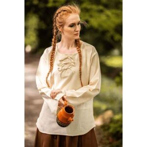 Tilda Medieval Blouse - Natural