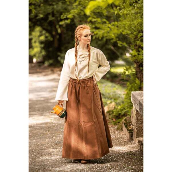 Tilda Medieval Blouse - Natural