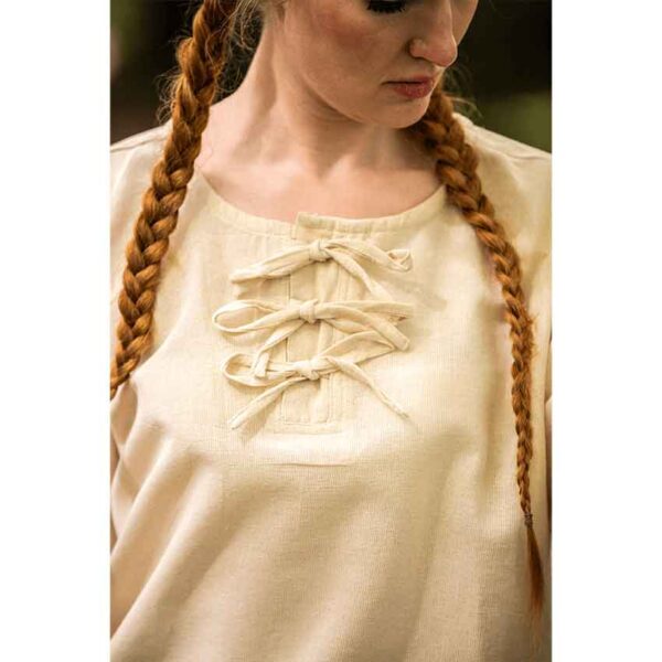Tilda Medieval Blouse - Natural
