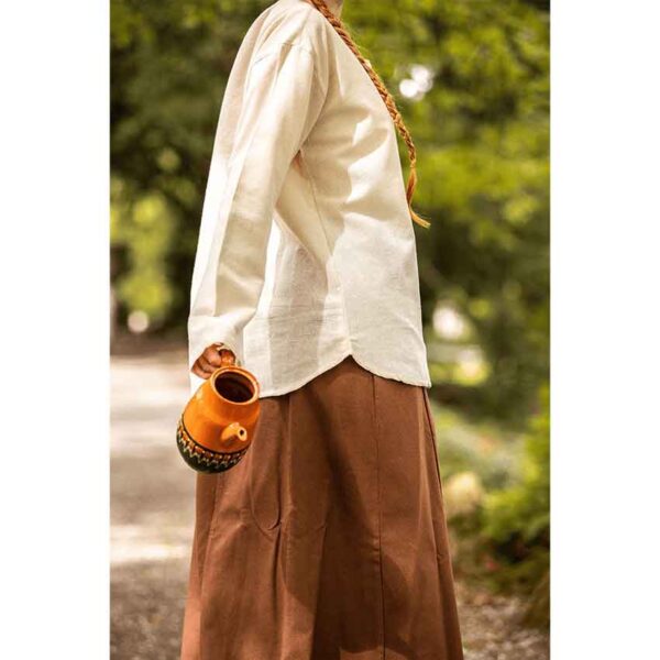 Tilda Medieval Blouse - Natural