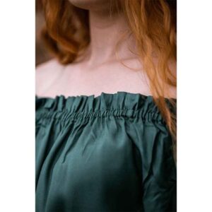 Emma Medieval Blouse - Green