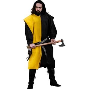 Frederick Two Color Tabard - Black and Yellow