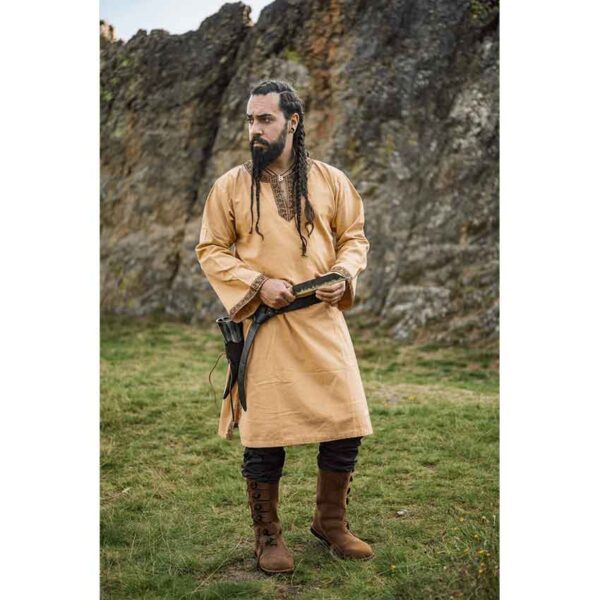 Halvor Viking Tunic - Honey Brown